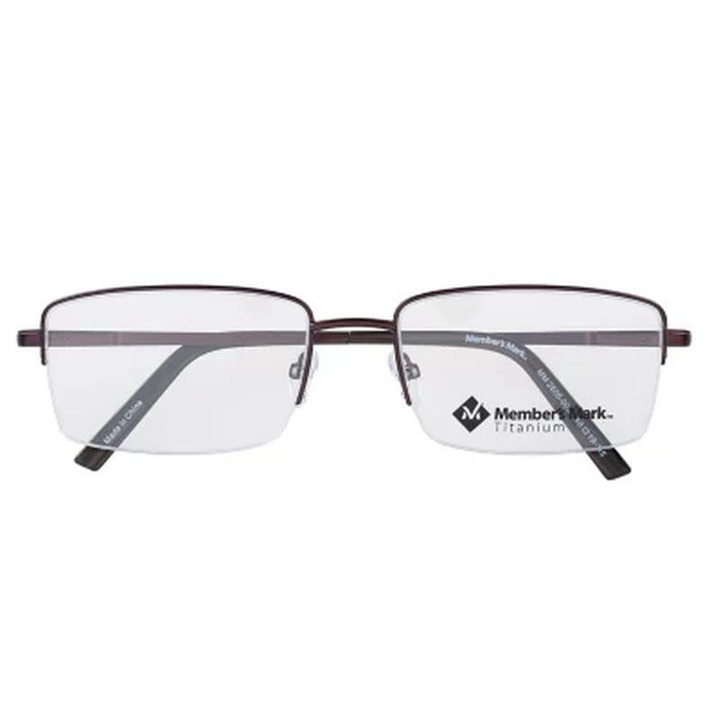 Member'S Mark Titanium MM-2506-003 Eyewear, Dark Gray