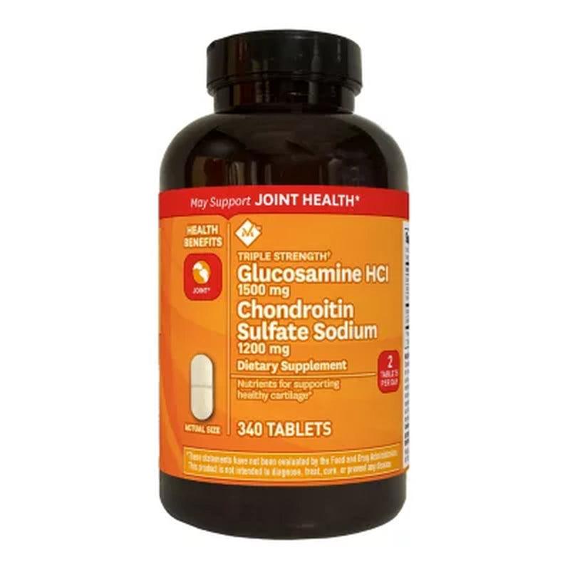 Member'S Mark Triple Strength Glucosamine Chondroitin (340 Ct.)