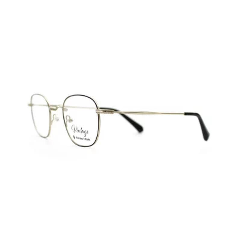 Member'S Mark Vintage MMV7001 Eyewear, Black & Gold