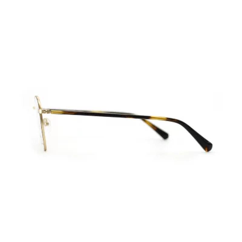 Member'S Mark Vintage MMV7004 Eyewear, Matte Gold & Black