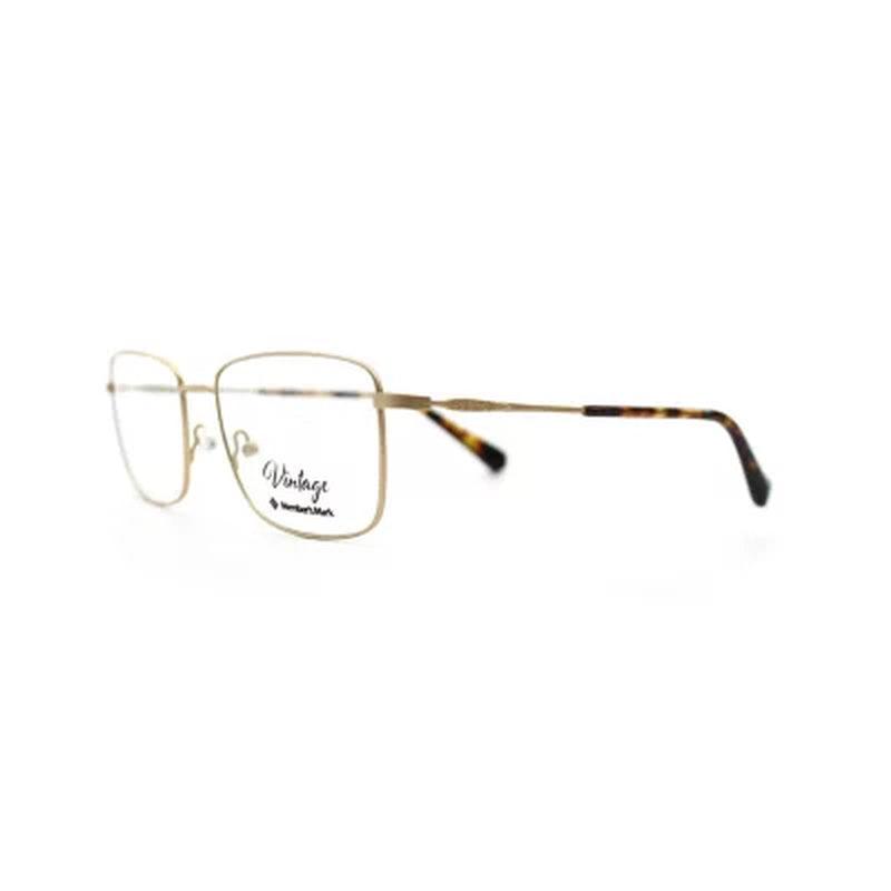 Member'S Mark Vintage MMV7006 Eyewear, Matte Gold