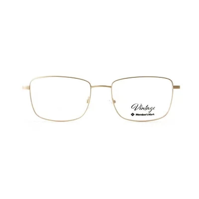 Member'S Mark Vintage MMV7006 Eyewear, Matte Gold