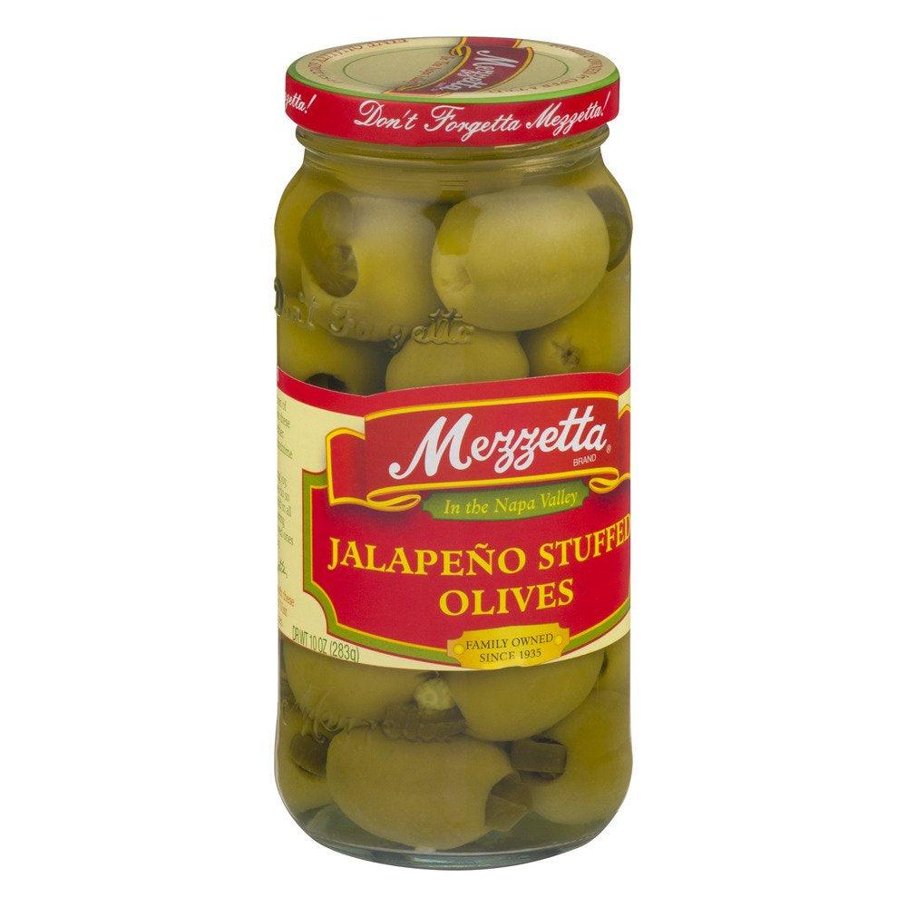 Mezzetta Jalapeño Stuffed Olives 16 Fl Oz Jar