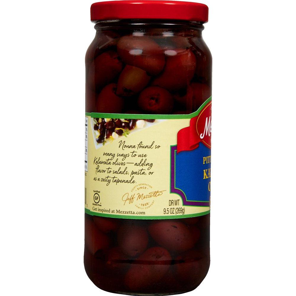 Mezzetta Pitted Greek Kalamata Olives, 9.5 Oz