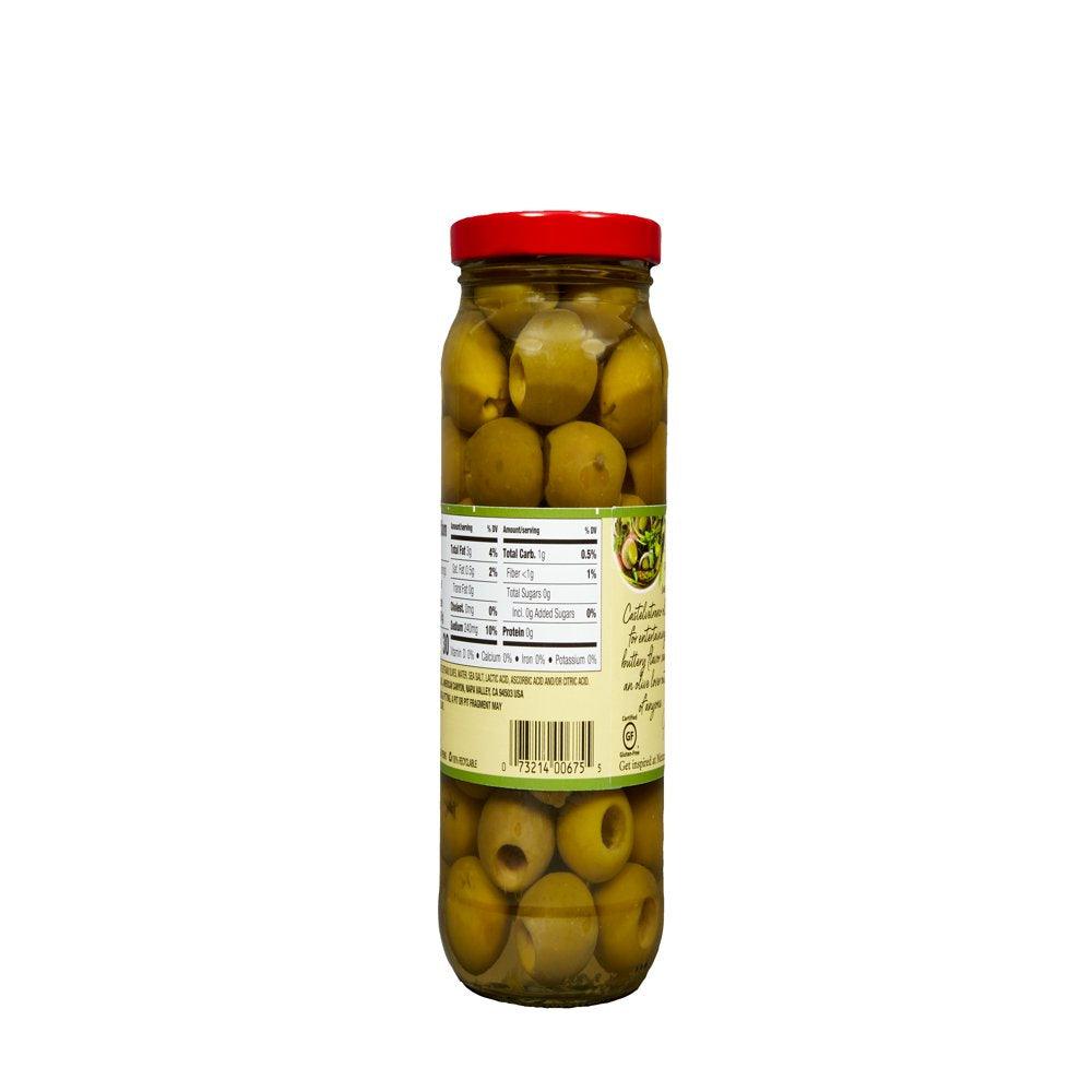 Mezzetta Pitted Italian Castelvetrano Olives, 8 Oz