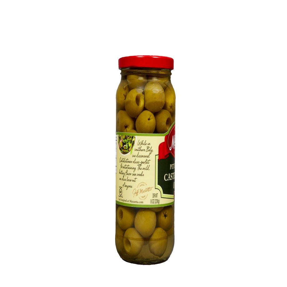 Mezzetta Pitted Italian Castelvetrano Olives, 8 Oz