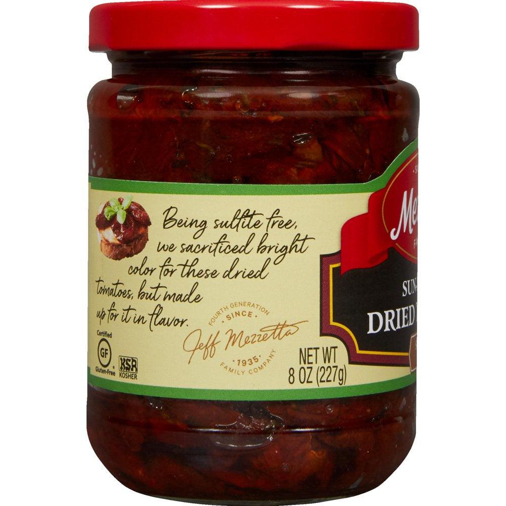 Mezzetta Sun-Ripened Dried Tomatoes Sulfite Free 8 Fl Oz Jar