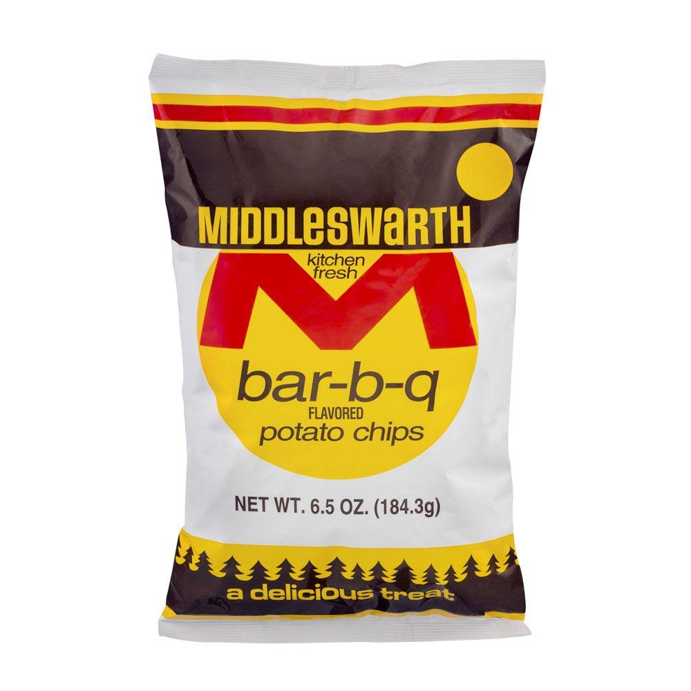 Middleswarth Kitchen Fresh Bar-B-Q Flavored Potato Chips, 6.5 Oz.