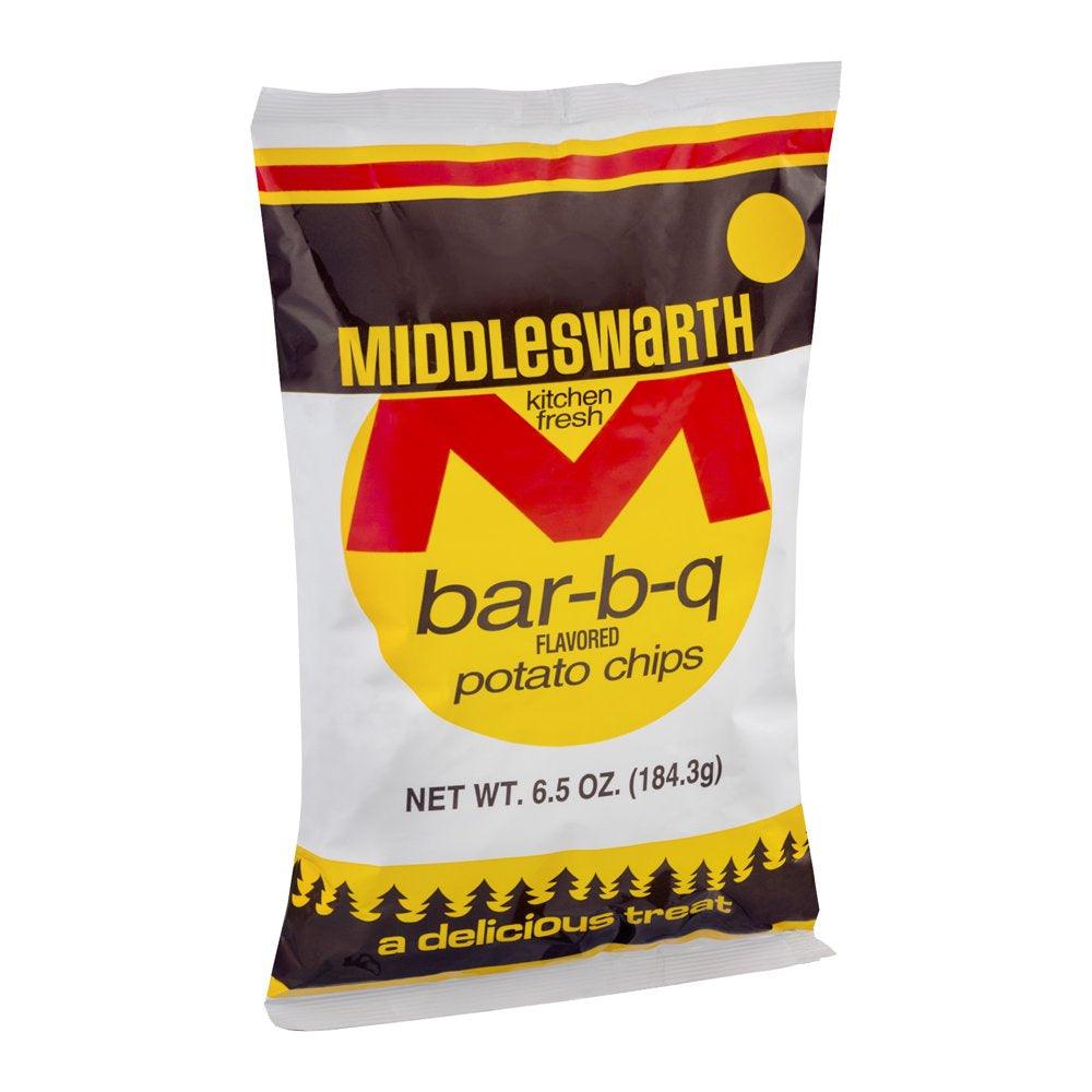 Middleswarth Kitchen Fresh Bar-B-Q Flavored Potato Chips, 6.5 Oz.