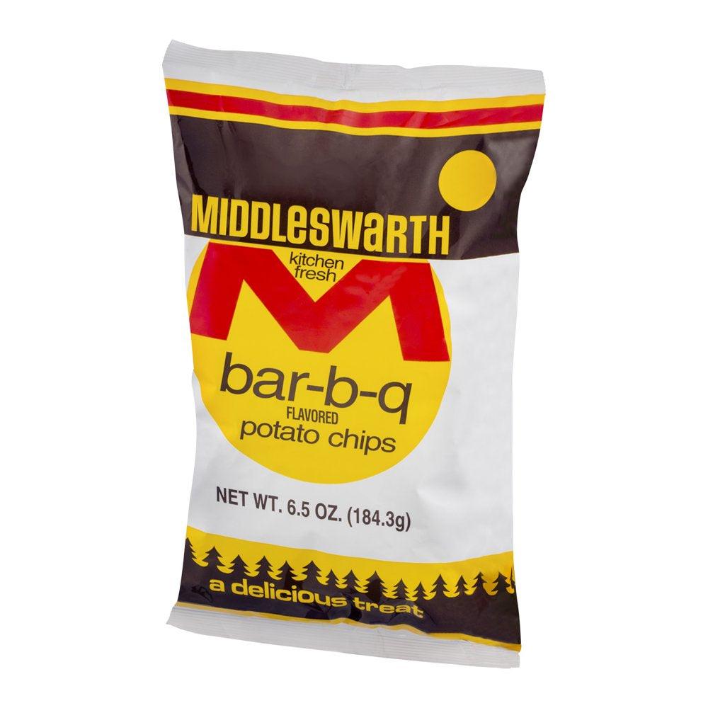 Middleswarth Kitchen Fresh Bar-B-Q Flavored Potato Chips, 6.5 Oz.