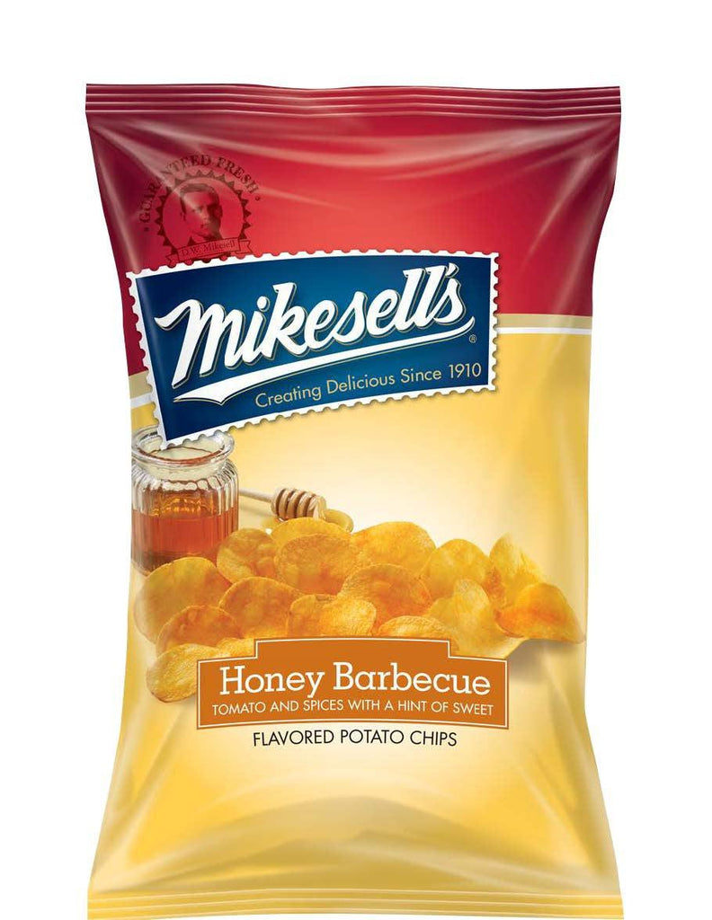 Mikesell'S Honey Barbecue Flavored Potato Chips, 9.5 Oz.