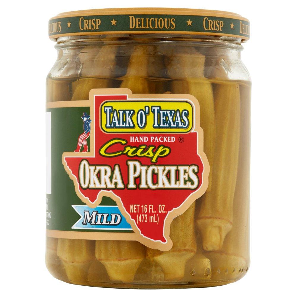 Mild Okra Pickles, 16 Fl Oz