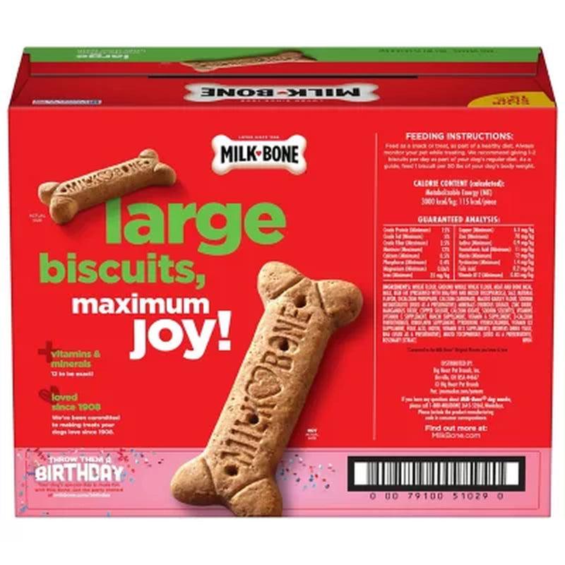 Milk-Bone Original Dog Biscuits, Large Crunchy Dog Treats, 15 Lbs.