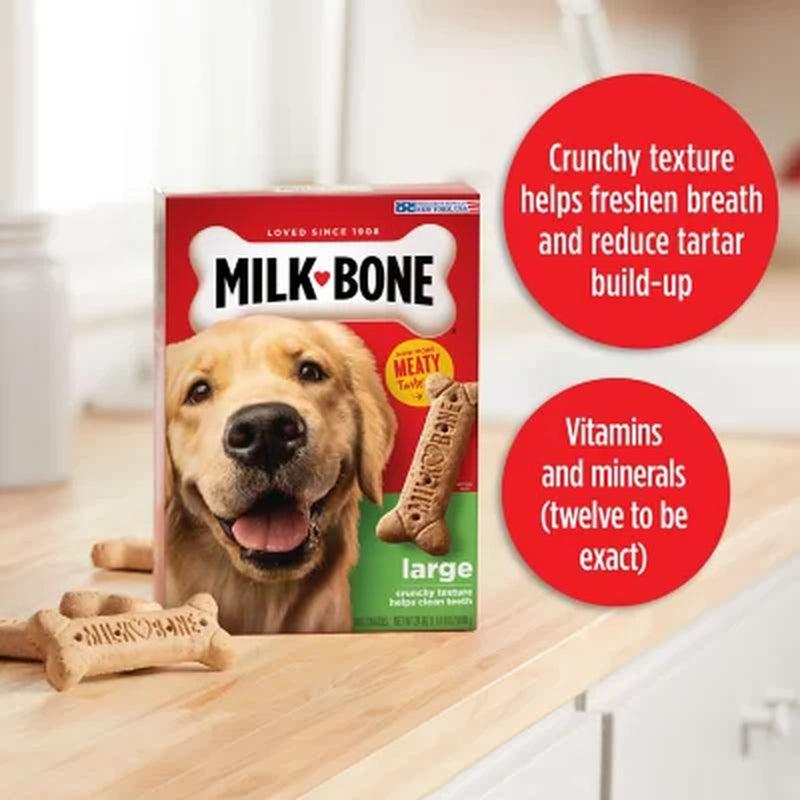 Milk-Bone Original Dog Biscuits, Large Crunchy Dog Treats, 15 Lbs.