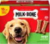 Milk-Bone Original Dog Biscuits, Large Crunchy Dog Treats 150+ Ct 15 Lbs