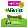 Minties Dental Dog Bone Treats, Maximum Mint (40 Ct.)