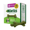 Minties Dental Dog Bone Treats, Maximum Mint (40 Ct.)