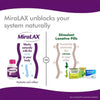 Miralax Laxative Powder for Gentle Constipation Relief (34 Doses, 2 Ct.)