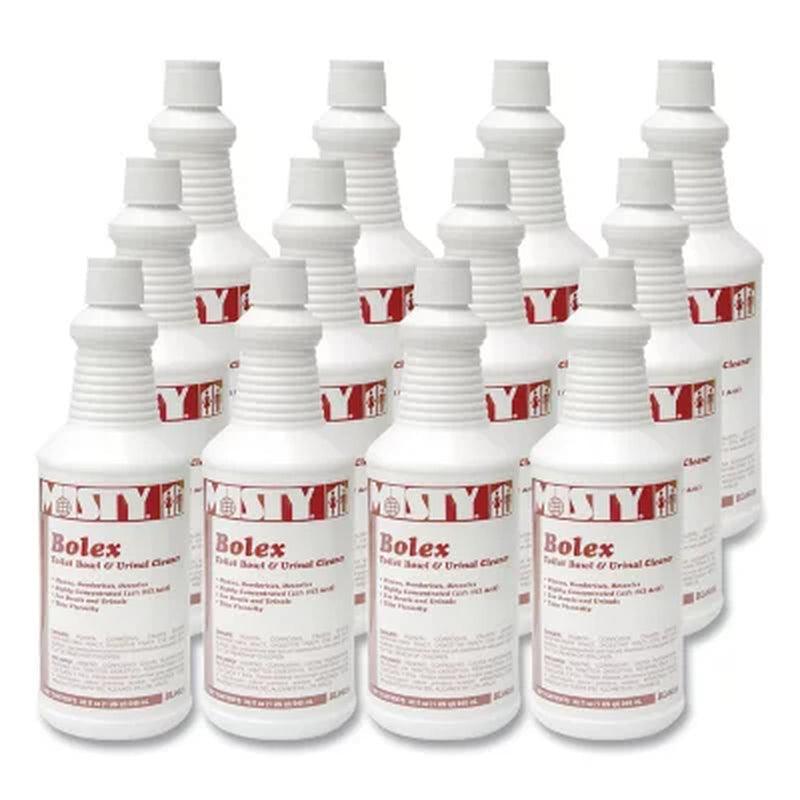 Misty Bolex Toilet Bowl & Urinal Cleaner (32 Fl. Oz., 12 Pk.)