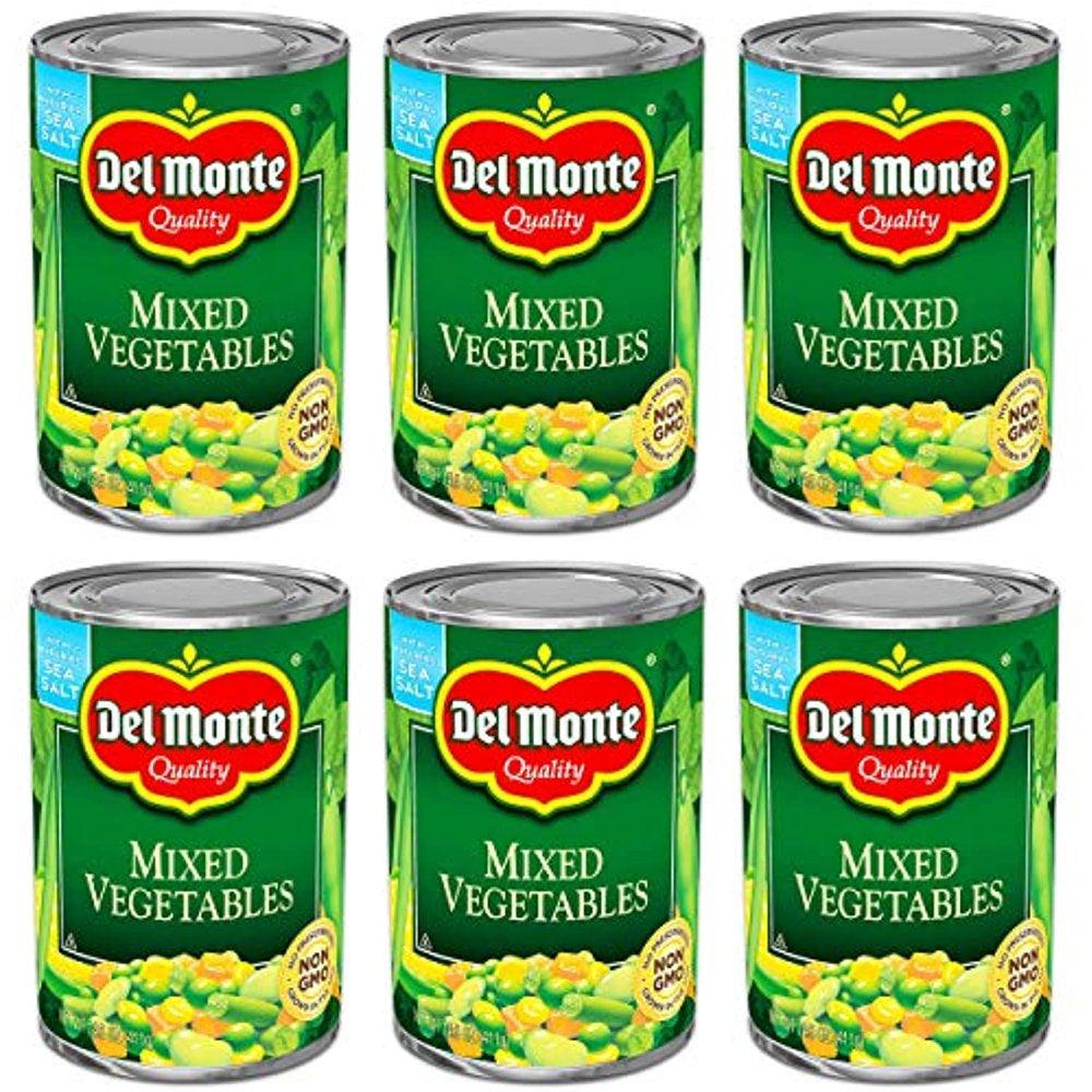 , Mixed Vegetables, 14.5Oz Can (Pack of 6), Set of 2