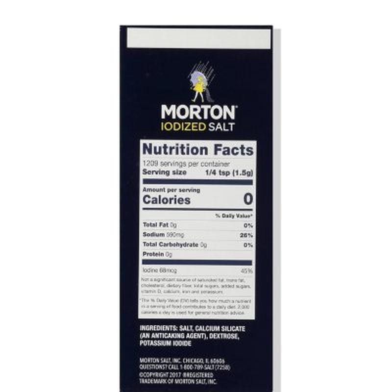 Morton Iodized Salt (4 Lbs.)