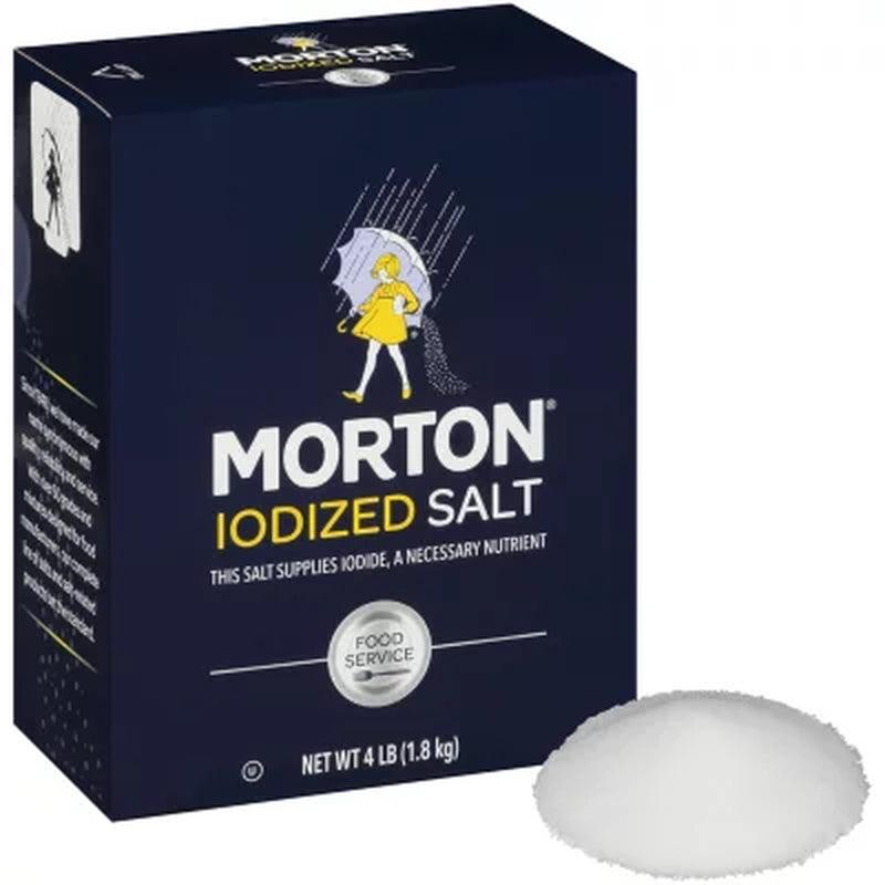 Morton Iodized Salt (4 Lbs.)