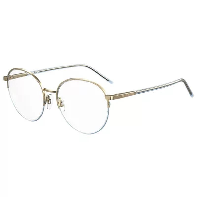 Moschino Love MOL569 SC Eyewear, Gold & Soft Blue