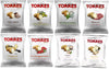 (Most Popular Flavors) Torres Spanish Potato Chips Patatas Fritas Variety Pack Made in Barcelona, Spain (8 Pack)