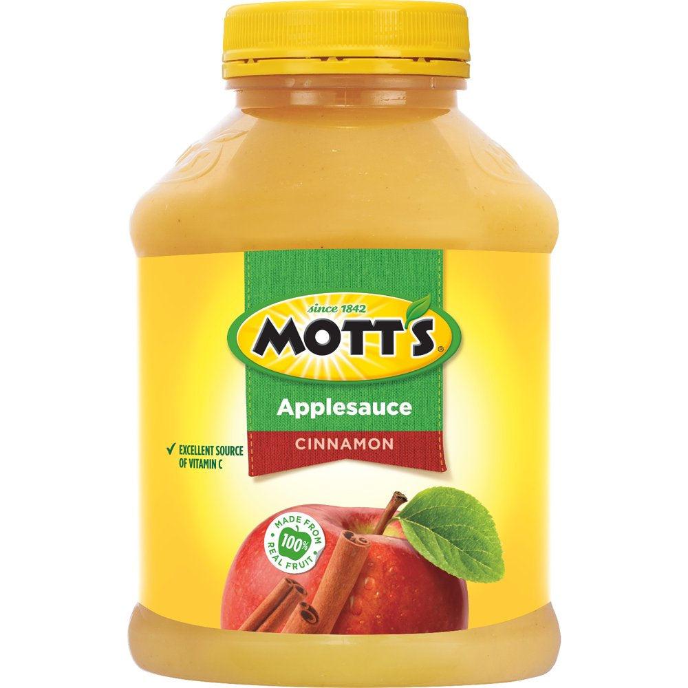 Mott'S Cinnamon Applesauce, 48 Oz, Jar