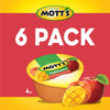 Mott'S Mango Peach Applesauce, 4 Oz, 6 Count Cups