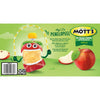 Mott'S No Sugar Added Applesauce, 3.2 Oz, 12 Count Clear Pouches