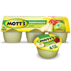 Mott'S Pear Applesauce, 4 Oz, 6 Count Cups