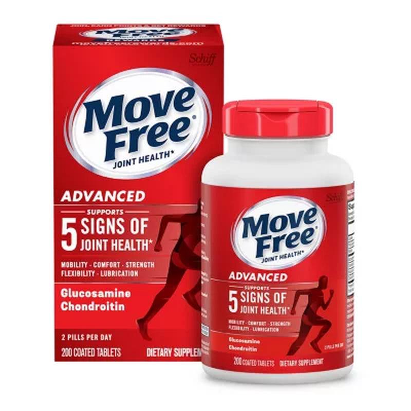 Move Free Advanced, Joint Health Support Supplement (200 Ct.)