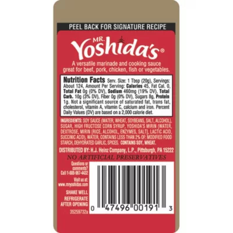 Mr. Yoshida'S Original Gourmet Sauce (86 Oz.)