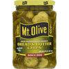 Mt. Olive Bread & Butter Pickle Chips, 24 Fl Oz Jar