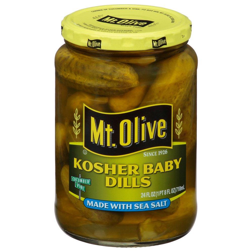 Mt. Olive Kosher Baby Dills, 24 Oz