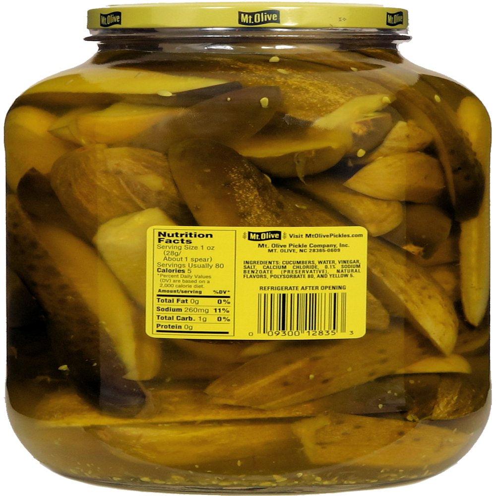 Mt. Olive Kosher Dill Pickle Spears, 1 Gal Jar