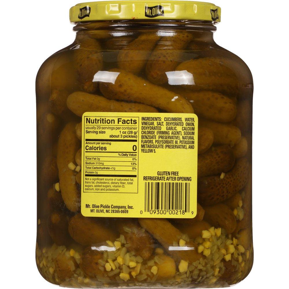 Mt. Olive Kosher Petite Dill Pickles, 46 Fl Oz Jar