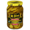 Mt. Olive Mini Stuffers Kosher Hamburger Dill Chips Pickles, 16 Fl Oz