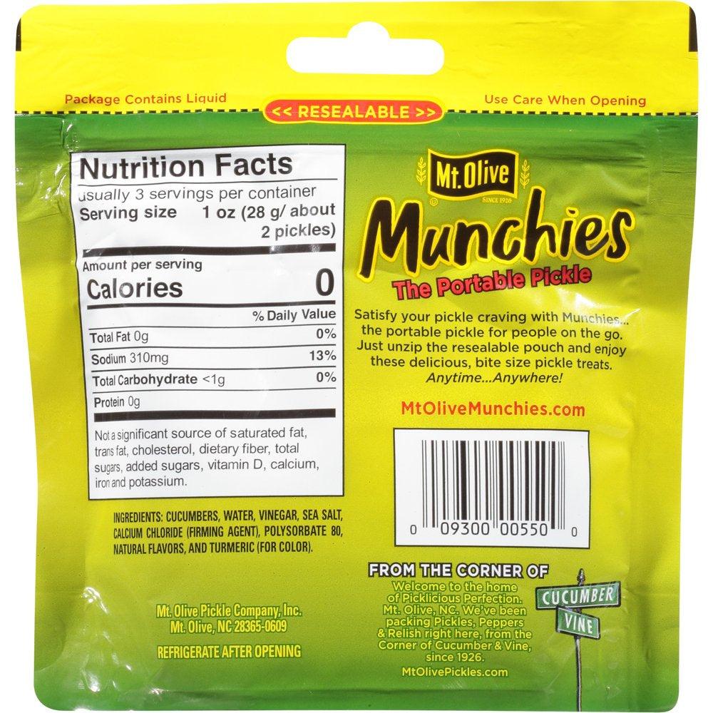 Mt. Olive Munchies the Portable Pickle Kosher Petite Dills