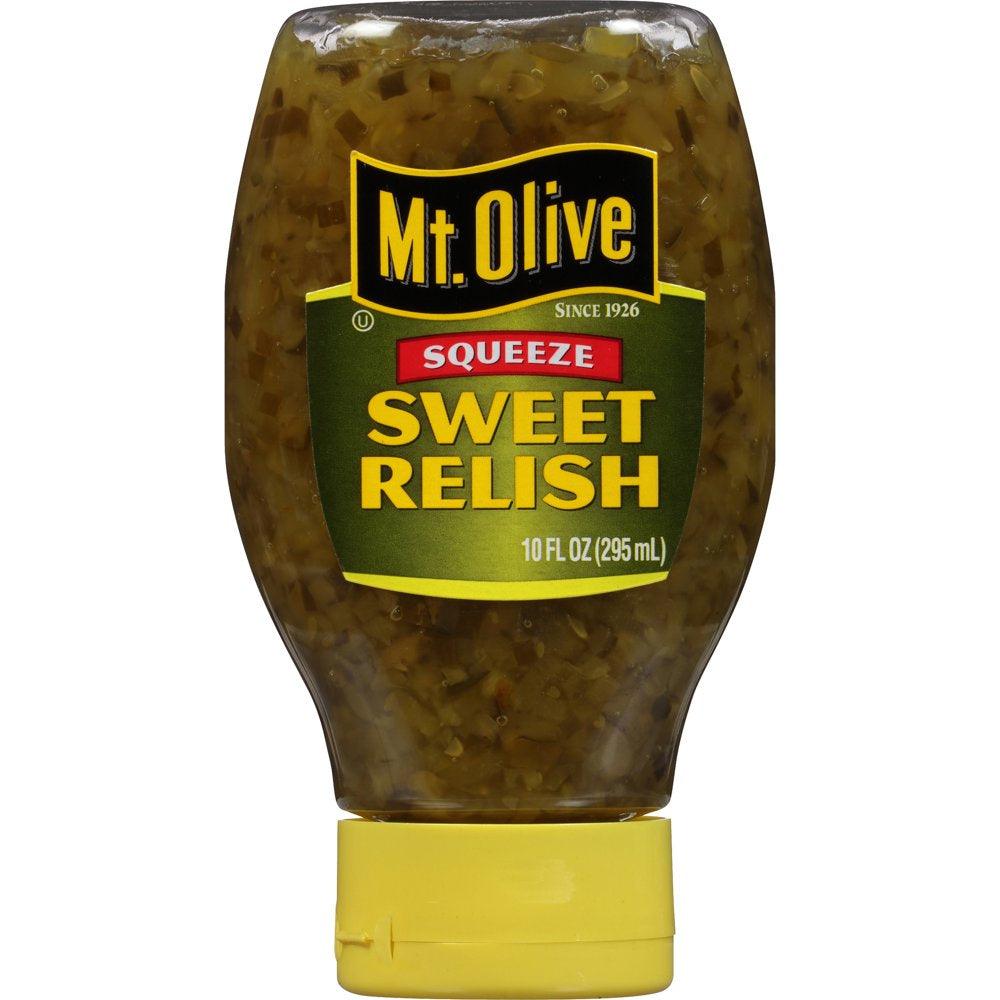 Mt. Olive Squeeze Sweet Relish, 10 Fl Oz Bottle