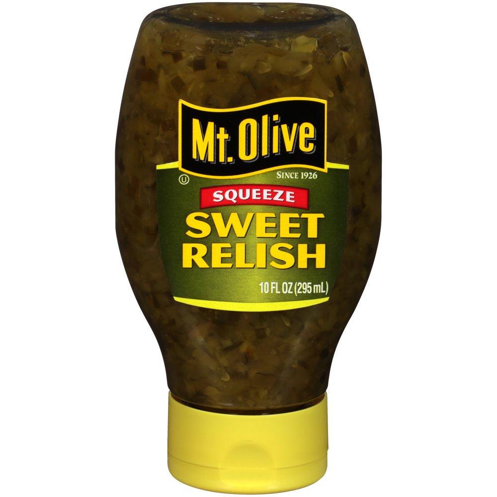 Mt. Olive Squeeze Sweet Relish, 10 Fl Oz Bottle