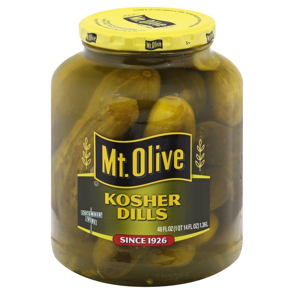 Mt. Olive Whole Kosher Dill Pickles, 46 Fl Oz Jar