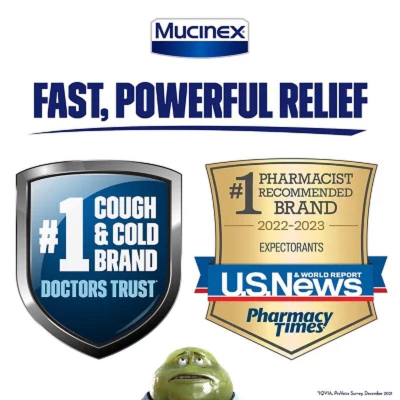 Mucinex 12 Hr Max Strength Chest Congestion Expectorant Tablets (56 Ct.)