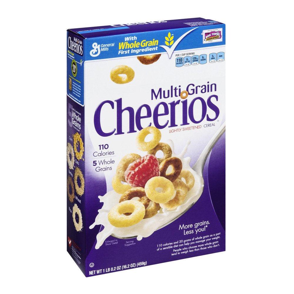 Multigrain Cheerios Cereal, 16.2 Oz