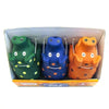 Multipet Polka-Dot Pigs Latex Dog Toys (3 Pk.)