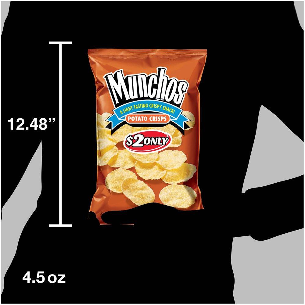 Munchos Potato Crisps, 4.5 Oz.