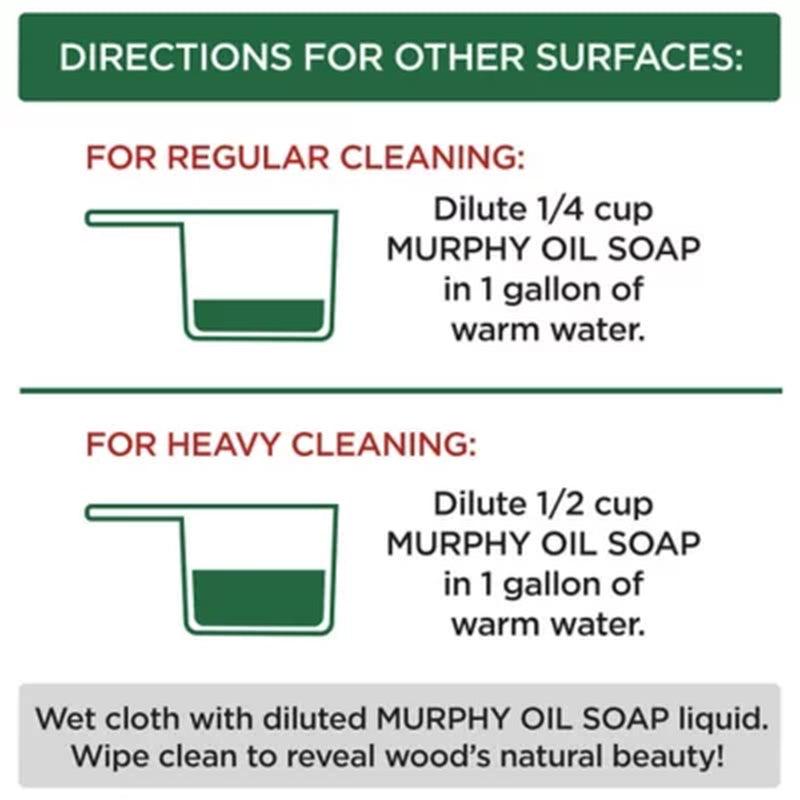 Murphy'S Oil Soap Original Wood Cleaner, Concentrated Formula (128 Oz.)