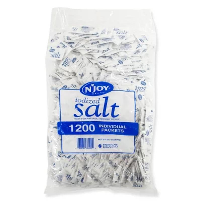 N'Joy Iodized Salt (.5 G., 1,200 Ct.)