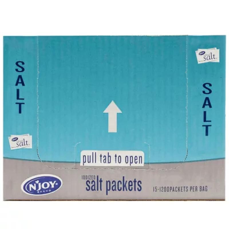 N'Joy Iodized Salt (.5 G., 1,200 Ct.)